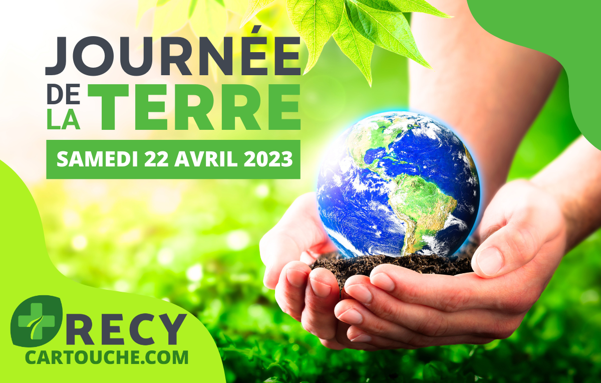 Journée de la Terre 2023 : Recyclons nos cartouches d'encre et toner